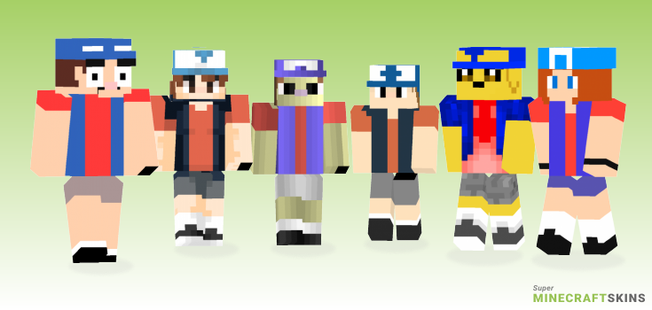 Dipper Minecraft Skins - Best Free Minecraft skins for Girls and Boys