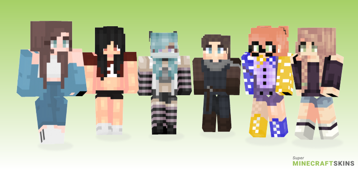 Dis Minecraft Skins - Best Free Minecraft skins for Girls and Boys