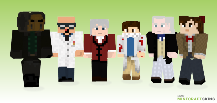 Doctor Minecraft Skins - Best Free Minecraft skins for Girls and Boys