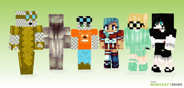 Doll Minecraft Skins - Best Free Minecraft skins for Girls and Boys