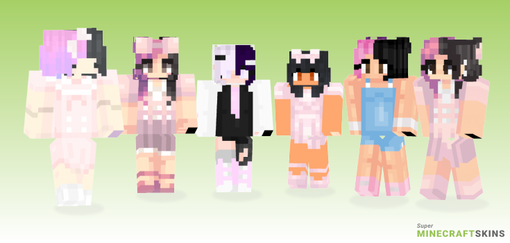 Dollhouse Minecraft Skins - Best Free Minecraft skins for Girls and Boys