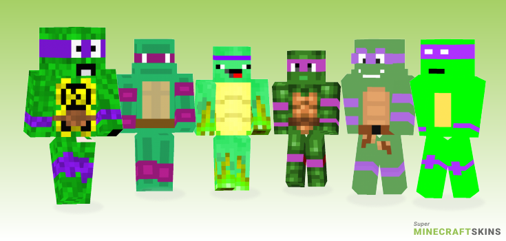 Donatello Minecraft Skins - Best Free Minecraft skins for Girls and Boys