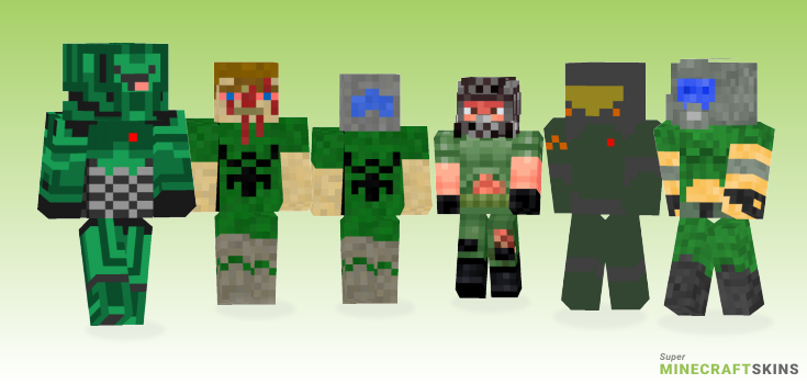 Doomguy Minecraft Skins - Best Free Minecraft skins for Girls and Boys