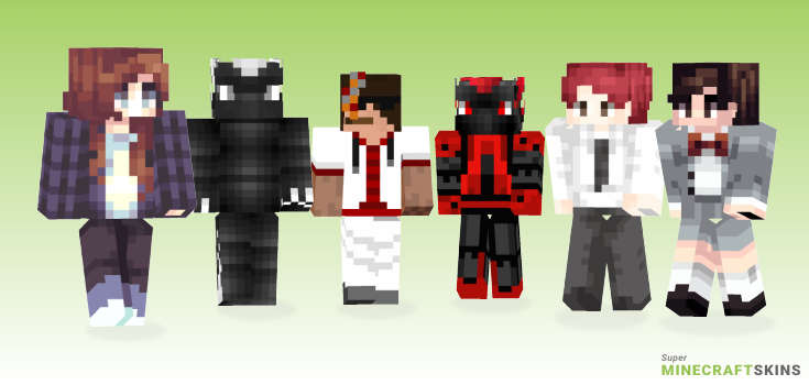 Dope Minecraft Skins - Best Free Minecraft skins for Girls and Boys