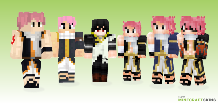 Dragneel Minecraft Skins - Best Free Minecraft skins for Girls and Boys