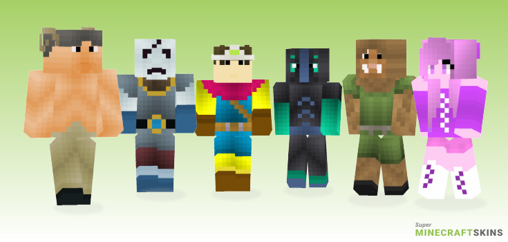Dragon quest Minecraft Skins - Best Free Minecraft skins for Girls and Boys