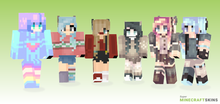 Dreaming Minecraft Skins - Best Free Minecraft skins for Girls and Boys