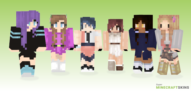 Dresses Minecraft Skins - Best Free Minecraft skins for Girls and Boys