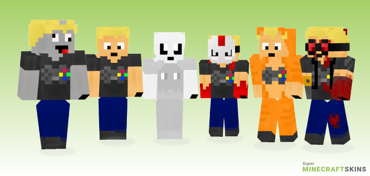 Drivetergaming Minecraft Skins - Best Free Minecraft skins for Girls and Boys