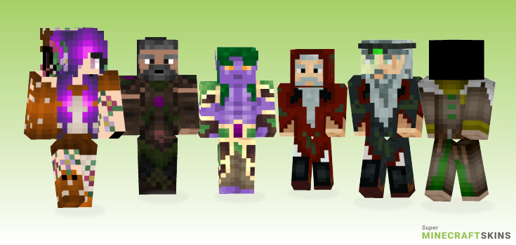Druid Minecraft Skins - Best Free Minecraft skins for Girls and Boys