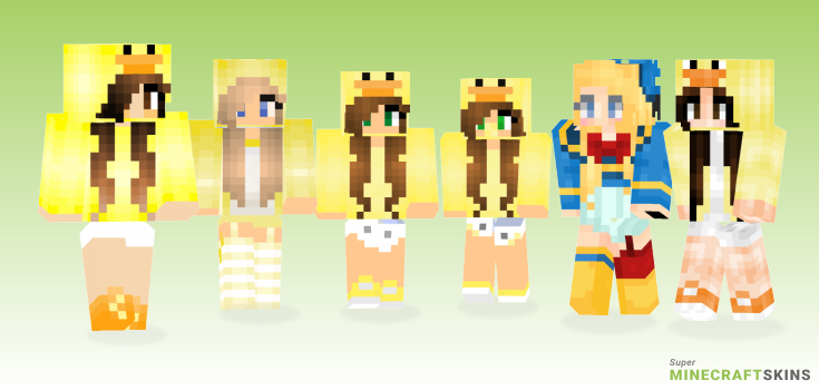 Duck girl Minecraft Skins - Best Free Minecraft skins for Girls and Boys