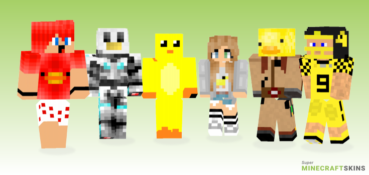 Ducks Minecraft Skins - Best Free Minecraft skins for Girls and Boys
