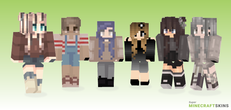 Dull Minecraft Skins - Best Free Minecraft skins for Girls and Boys