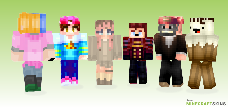 Eat Minecraft Skins - Best Free Minecraft skins for Girls and Boys