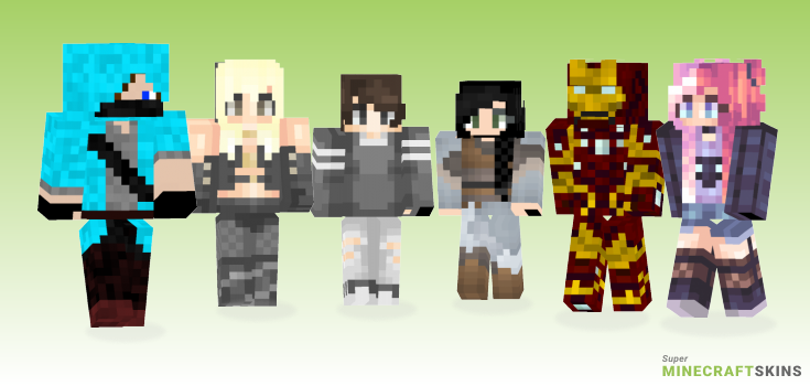Edge Minecraft Skins - Best Free Minecraft skins for Girls and Boys