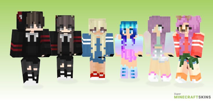 Edits Minecraft Skins - Best Free Minecraft skins for Girls and Boys