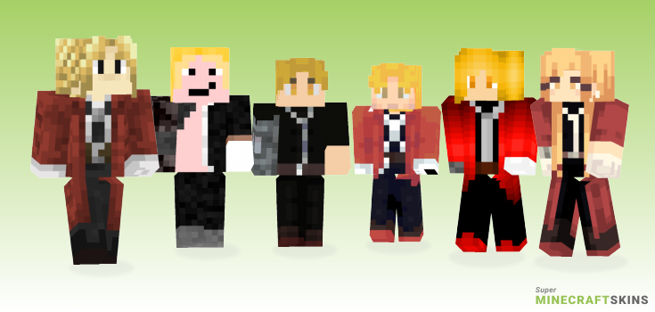 Edward elric Minecraft Skins - Best Free Minecraft skins for Girls and Boys