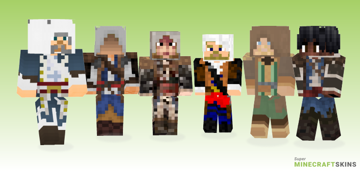 Edward kenway Minecraft Skins - Best Free Minecraft skins for Girls and Boys