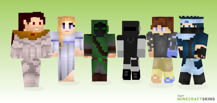 Elements Minecraft Skins - Best Free Minecraft skins for Girls and Boys