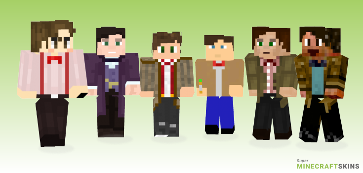 Eleventh doctor Minecraft Skins - Best Free Minecraft skins for Girls and Boys