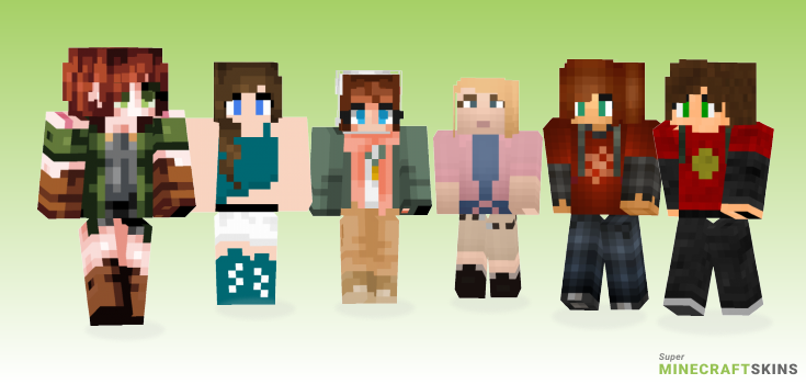 Ellie Minecraft Skins - Best Free Minecraft skins for Girls and Boys