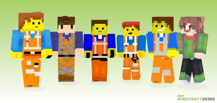Emmet Minecraft Skins - Best Free Minecraft skins for Girls and Boys
