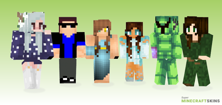 Enchanted Minecraft Skins - Best Free Minecraft skins for Girls and Boys