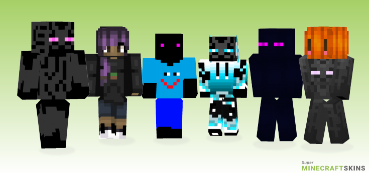 Enderman Minecraft Skins - Best Free Minecraft skins for Girls and Boys