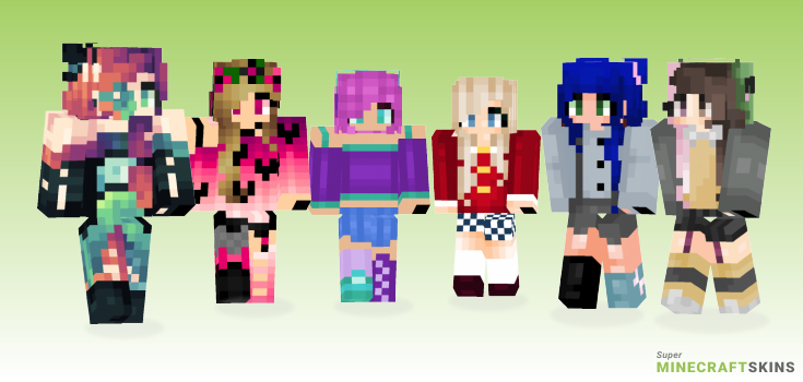 Entry Minecraft Skins - Best Free Minecraft skins for Girls and Boys
