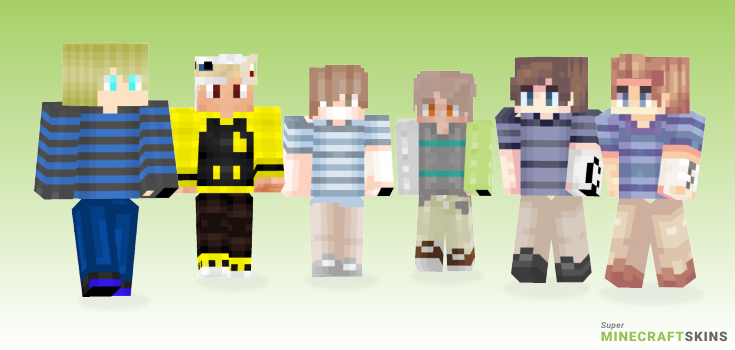 Evan Minecraft Skins - Best Free Minecraft skins for Girls and Boys