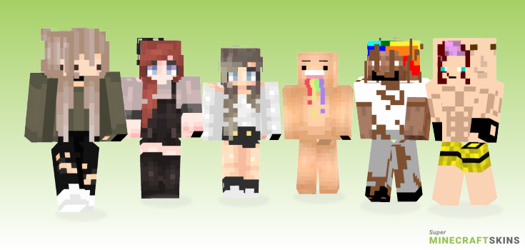 Even know Minecraft Skins - Best Free Minecraft skins for Girls and Boys