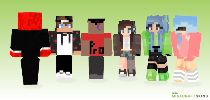 Ever Minecraft Skins - Best Free Minecraft skins for Girls and Boys