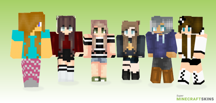 Every Minecraft Skins - Best Free Minecraft skins for Girls and Boys