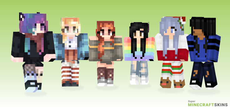 Everyone Minecraft Skins - Best Free Minecraft skins for Girls and Boys