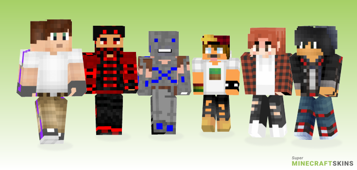 Exo Minecraft Skins - Best Free Minecraft skins for Girls and Boys