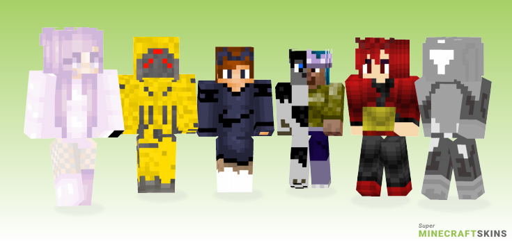 Experimental Minecraft Skins - Best Free Minecraft skins for Girls and Boys