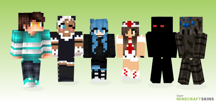 Eyed Minecraft Skins - Best Free Minecraft skins for Girls and Boys