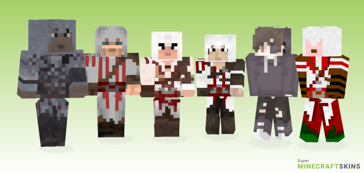 Ezio Minecraft Skins - Best Free Minecraft skins for Girls and Boys
