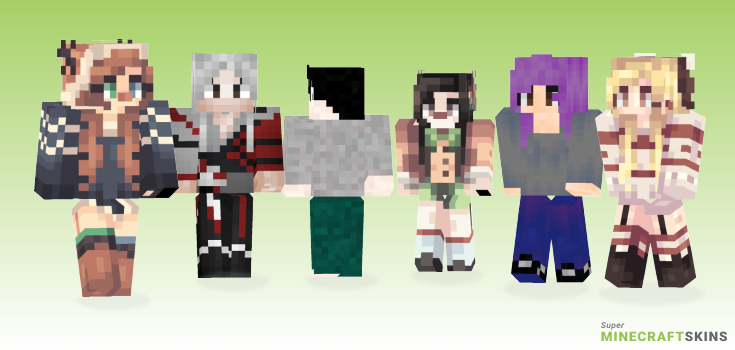 Face Minecraft Skins - Best Free Minecraft skins for Girls and Boys