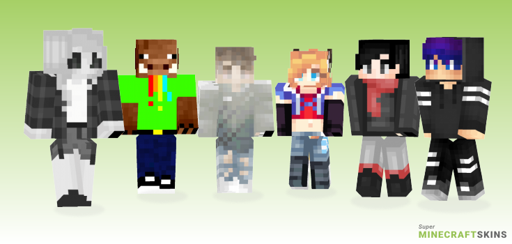 Fade Minecraft Skins - Best Free Minecraft skins for Girls and Boys