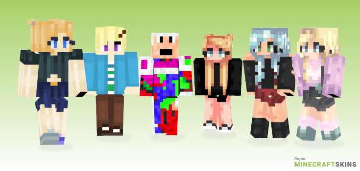 Failed Minecraft Skins - Best Free Minecraft skins for Girls and Boys