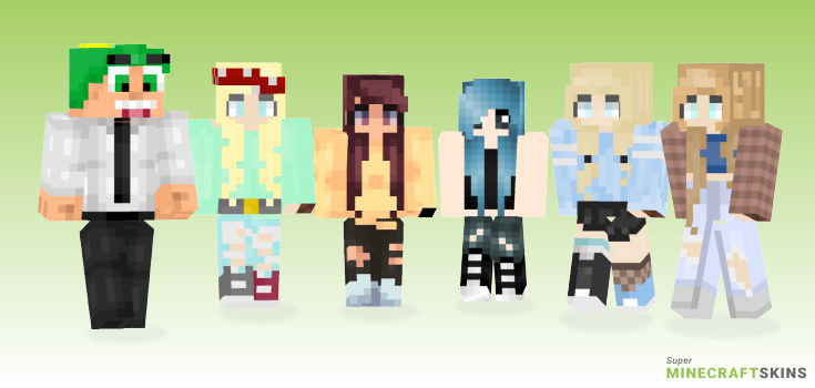 Fairly Minecraft Skins - Best Free Minecraft skins for Girls and Boys