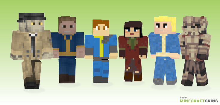 Fallout Minecraft Skins - Best Free Minecraft skins for Girls and Boys