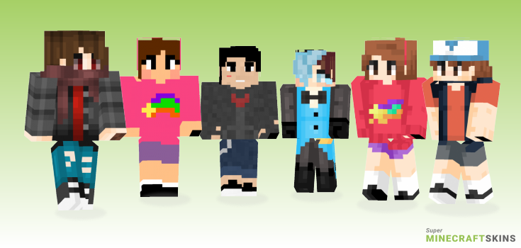 Falls Minecraft Skins - Best Free Minecraft skins for Girls and Boys