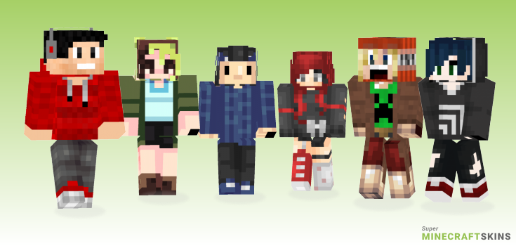 Fanatic Minecraft Skins - Best Free Minecraft skins for Girls and Boys