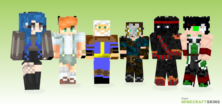 Far Minecraft Skins - Best Free Minecraft skins for Girls and Boys