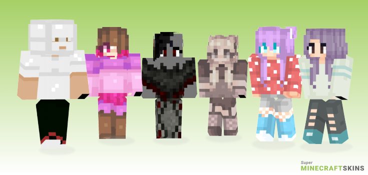 Fear Minecraft Skins - Best Free Minecraft skins for Girls and Boys