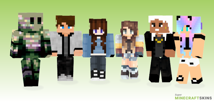 Feel Minecraft Skins - Best Free Minecraft skins for Girls and Boys