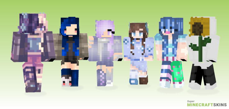 Feelings Minecraft Skins - Best Free Minecraft skins for Girls and Boys