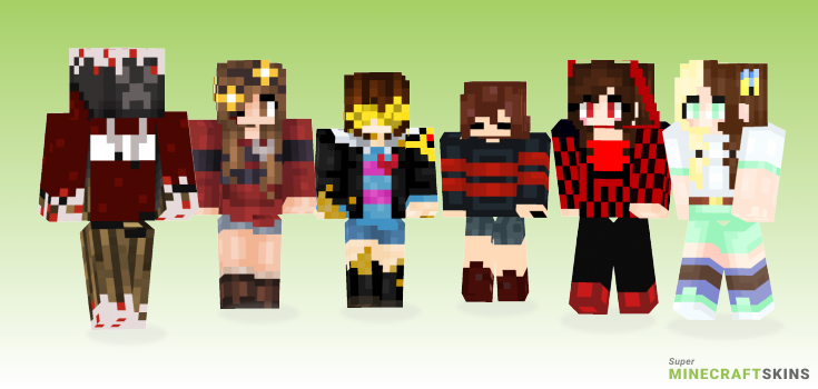 Fell Minecraft Skins - Best Free Minecraft skins for Girls and Boys